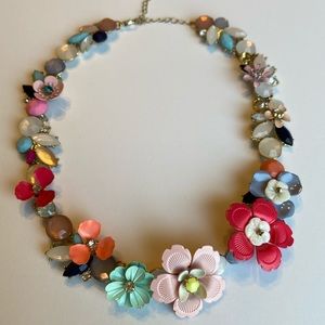 Old Navy Floral Statement Necklace
